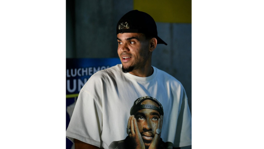 Luis Díaz llegó de Alemania a Barranquilla para el partido entre Colombia y Bolivia