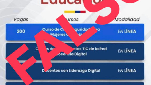 Cuidado: ofertan cursos educativos y convocatorias laborales falsas, advierte el Ministerio de Educación