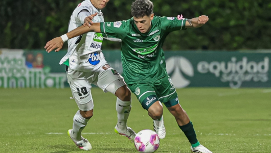 Once Caldas resistió jugando con uno menos, venció al colero y no se despega de los ocho mejores de la Liga