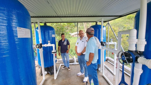 Agua de calidad llegó con planta a zona rural de un municipio de Caldas, 200 familias se benefician