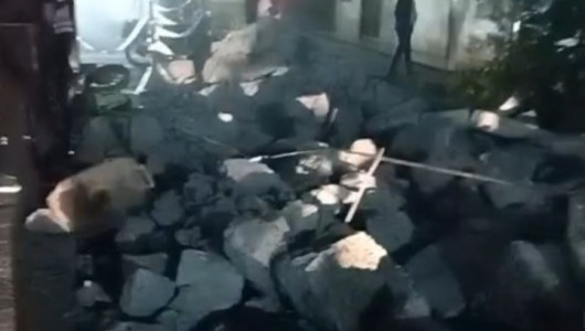 Motociclista perdió la vida en la vía Manizales-Bogotá: se estrelló contra una obra