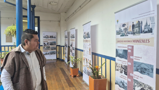 Esta exposición de la Secretaría de Cultura de Caldas invita a conocer el patrimonio departamental