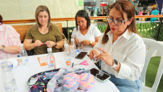 Conozca la estrategia integrativa Manizales teje, una intención social de la Corporación Sagrada Familia