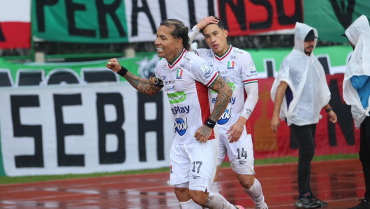 Respira El Arriero: Once Caldas le ganó a Fortaleza con doblete de Dayro Moreno, que igualó a Galván