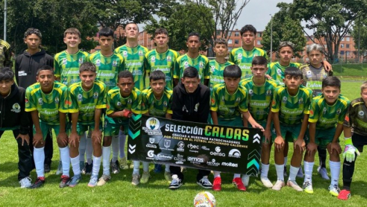 Polideportivo: Caldas, dos empates y una derrota en la semifinal nacional sub-13 de Bogotá