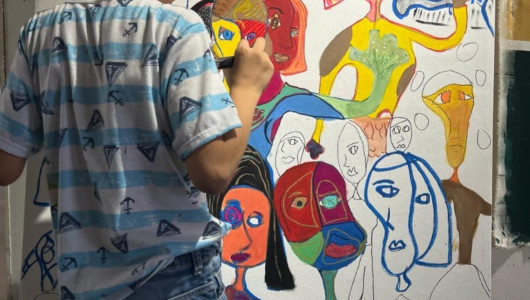 Conozca la historia de Juan José Zuleta, el pequeño artista de 9 años que ya tiene sus obras en una galería