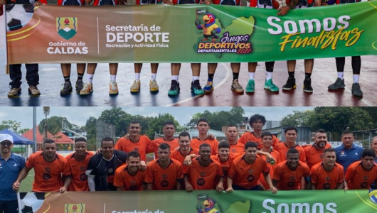 Victoria se quedó con los cupos en fútbol y baloncesto Juegos Departamentales en Caldas