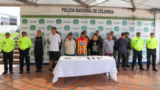 Capturan a 8 presuntos sicarios señalados de participar en las casas de “pique” en Pereira en 2024 y 2025