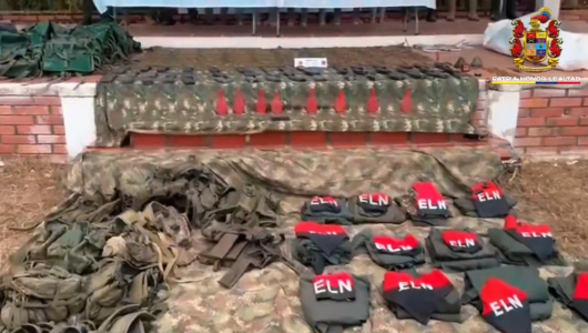 Un guerrillero del Eln muere en un enfrentamiento con el Ejército en el este de Colombia
