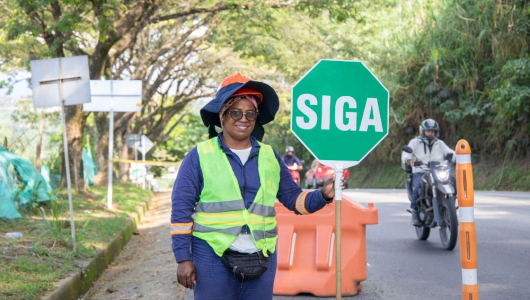 Vía del Eje Cafetero tendrá pare y siga durante el Lunes Santo, por trabajos en la etapa 1 de doble calzada 