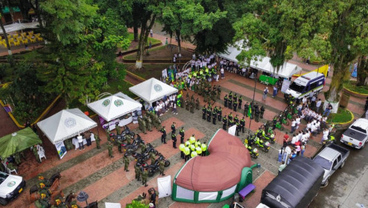 Cerca de 2.000 integrantes de la Fuerza Pública custodiarán Caldas en Semana Santa