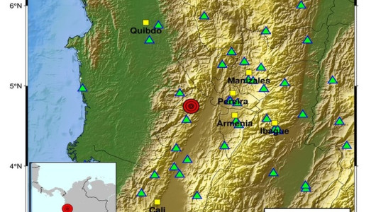Temblor se sintió en el Eje Cafetero: sismo de 4.7 con epicentro en el Valle del Cauca