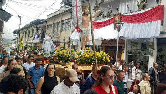 ¡Jesús resucitó! Con júbilo se vive el Domingo de Resurrección en Caldas