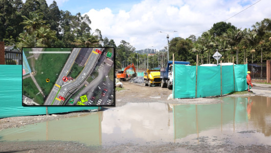 Manizales: construyen la segunda calzada de una avenida y una ciclobanda, aplazan obras para nueva glorieta