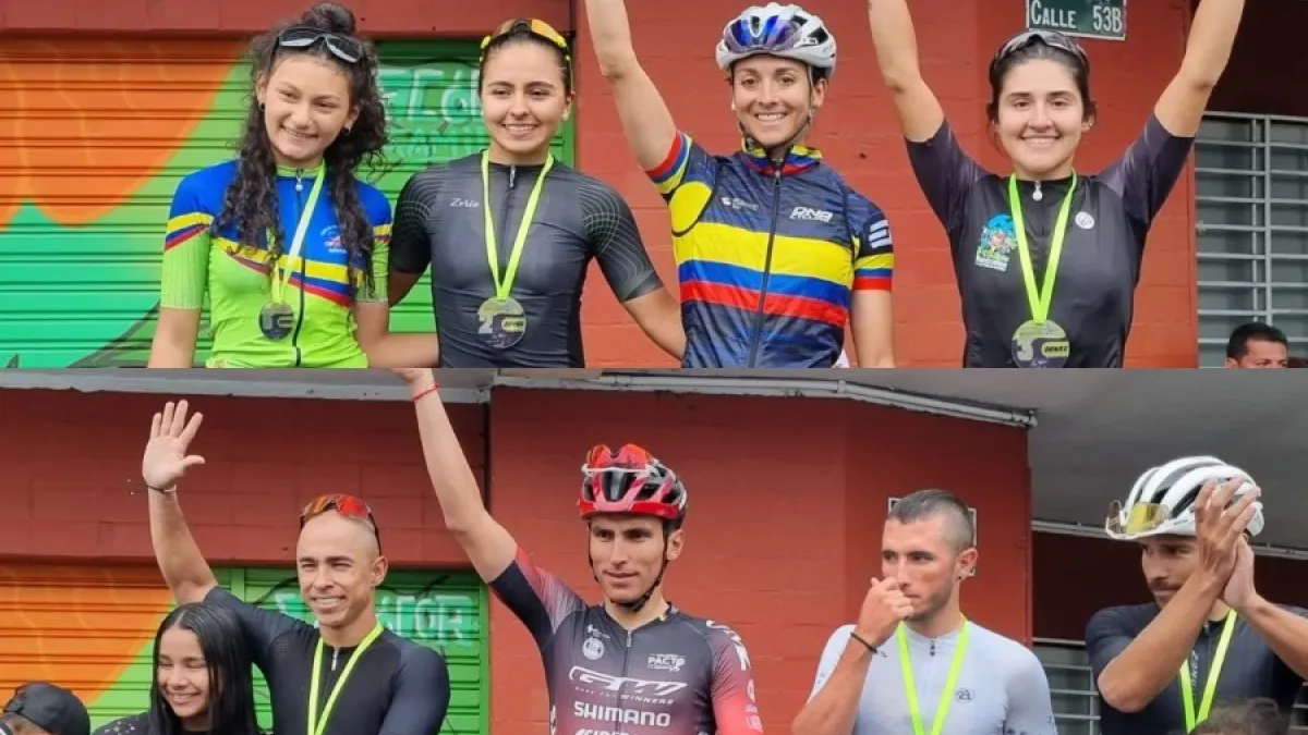 Diana Carolina Peñuela y Jhónatan Restreo, los más veloces en el circuito de la Feria