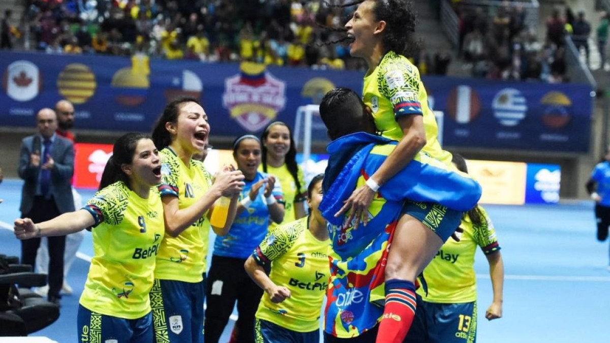 Selección Colombia femenina, campeona Mundial de Futsal 