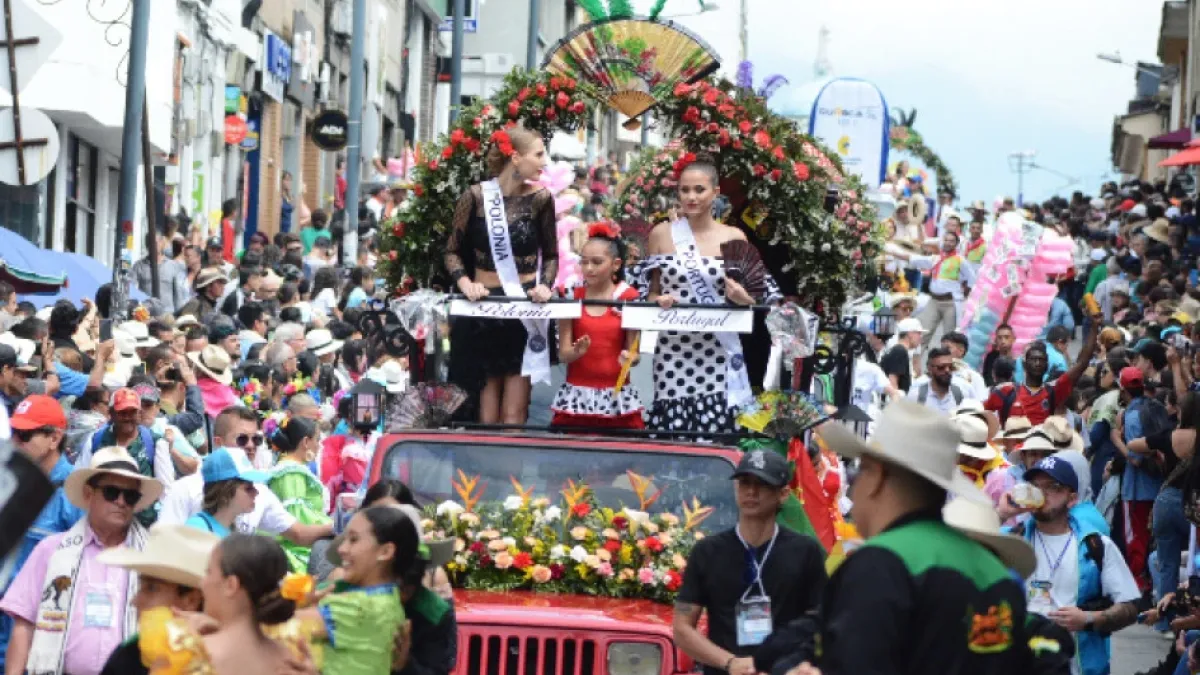 Desfile de las carretas del rocío