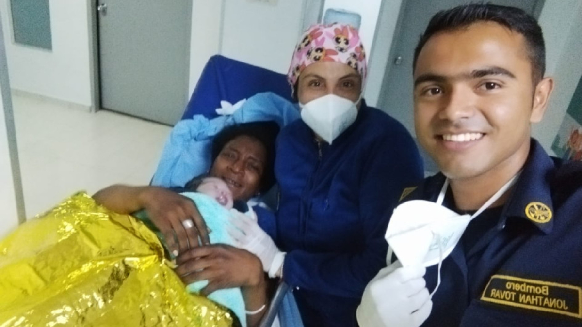 Nació dentro de una residencia de la Galería de Manizales