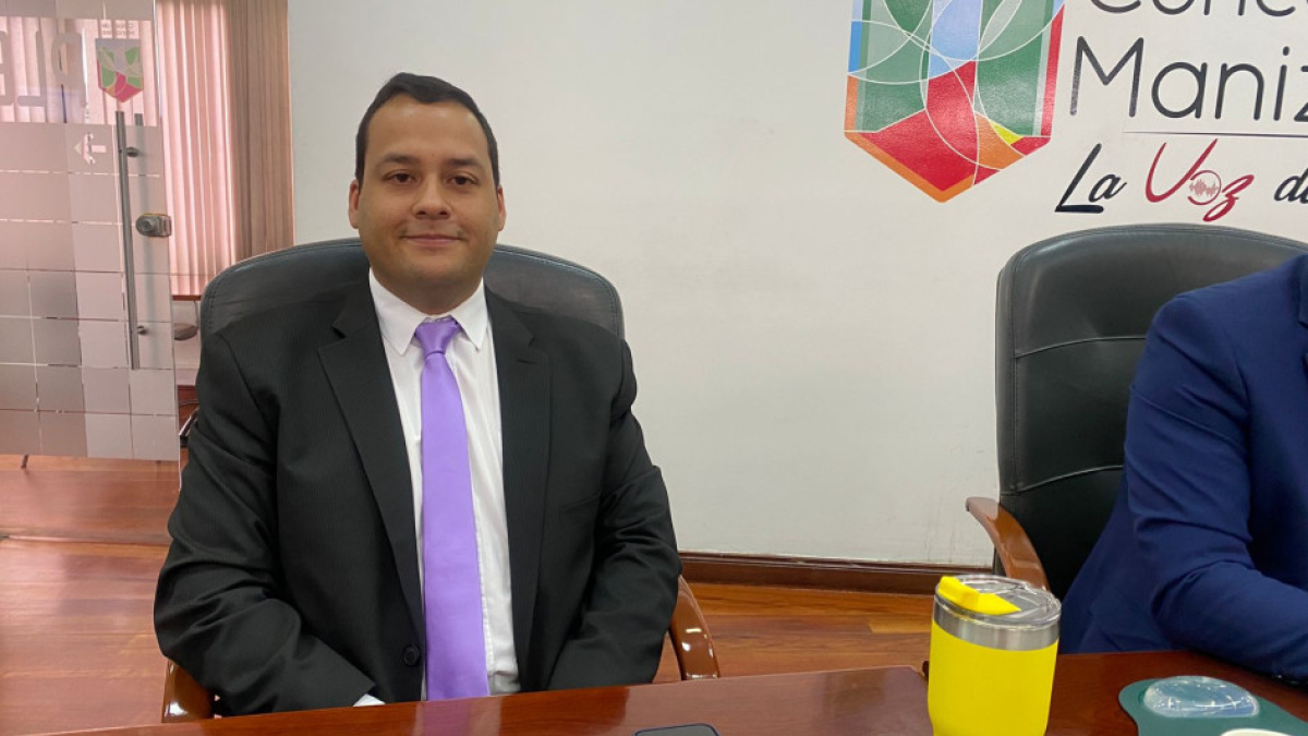 Simón Ramírez concejal de Manizales