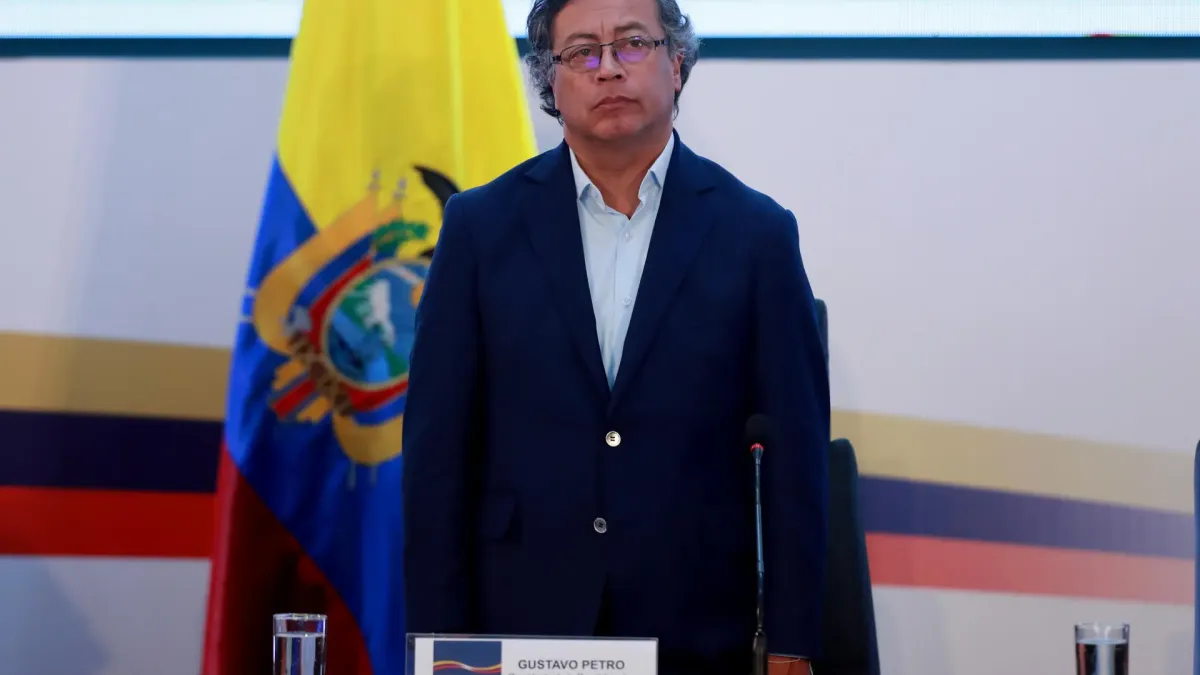 Gustavo Petro, presidente de Colombia.
