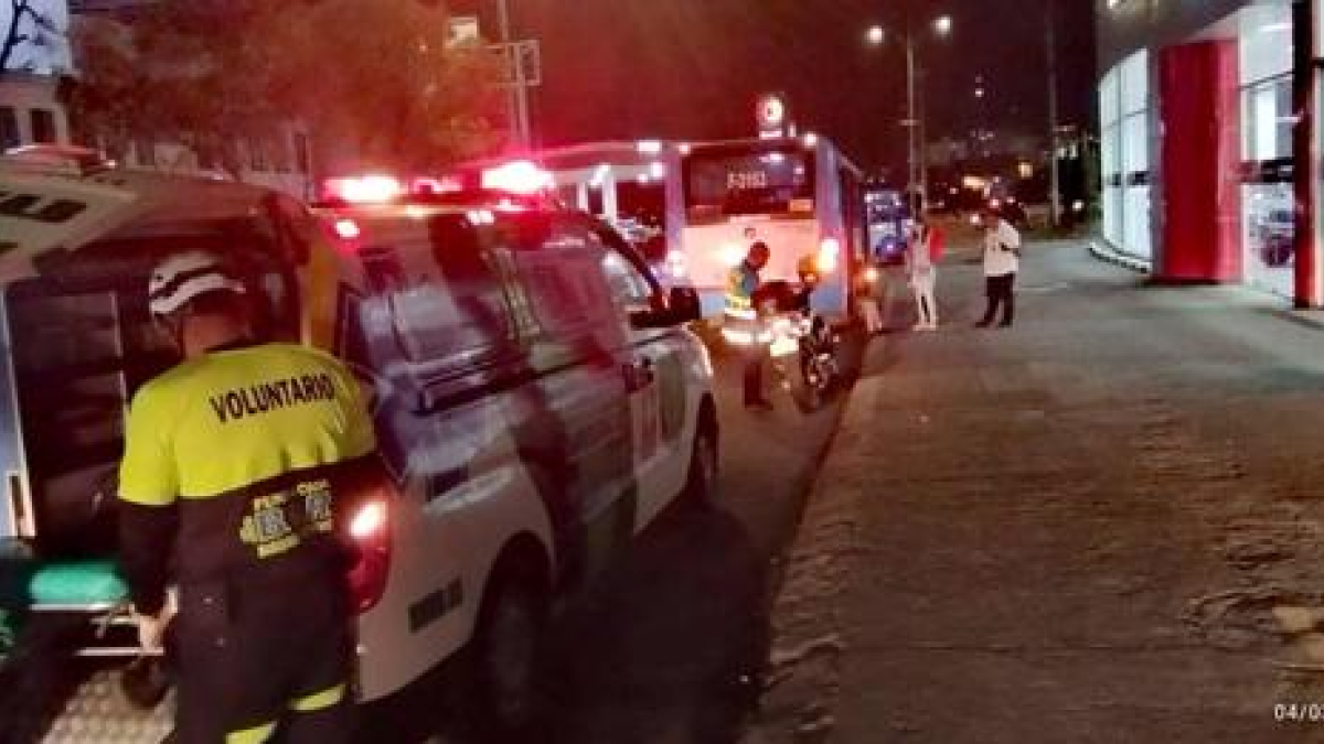 Accidente del sábado.