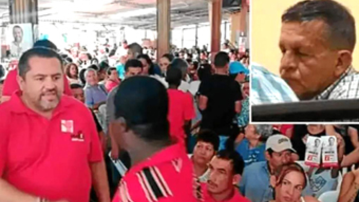 Foto | Cortesía | LA PATRIA José Máximo Salas Trujillo (derecha), el fotógrafo condenado por corrupción al sufragante en Ibagué. El caldense Mario Castaño fue absuelto.