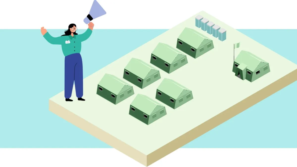 Así deben ser los albergues en caso de que haya una erupción en el volcán Nevado del Ruiz