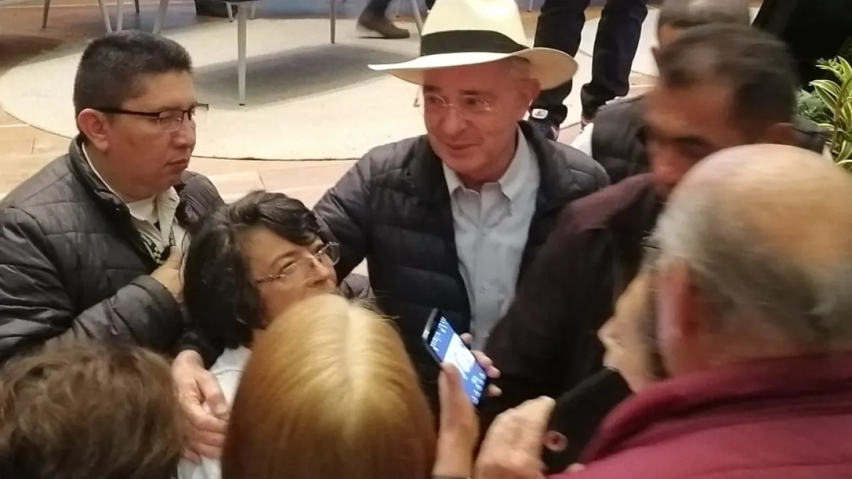 Álvaro Uribe Vélez, expresidente de Colombia.