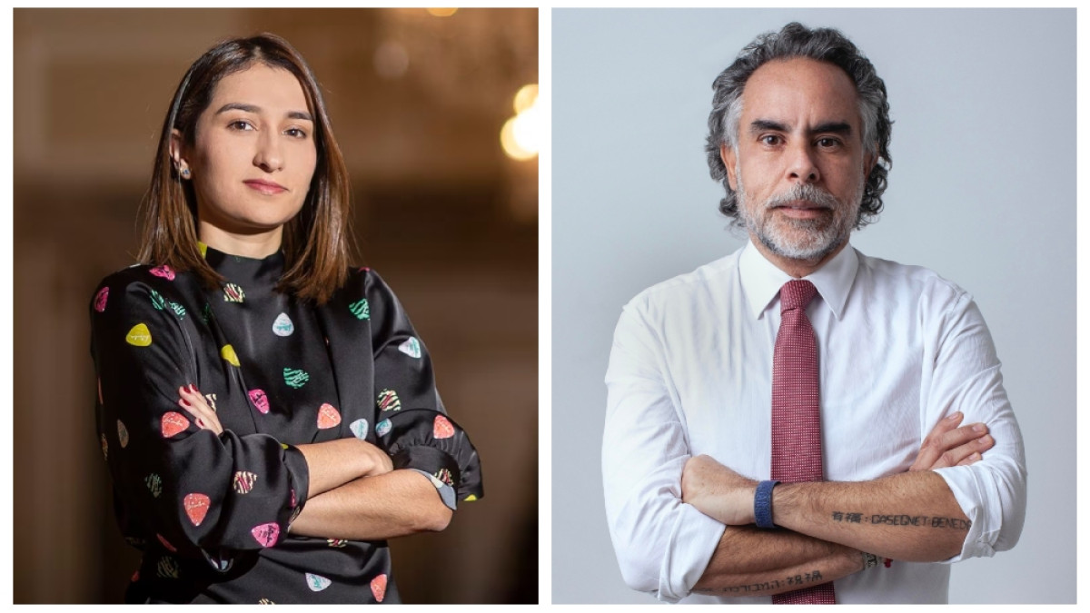 Hasta este viernes, Laura Sarabia fue jefa de Gabinete de la Presidencia y Armando Benedetti fue embajador en Caracas.