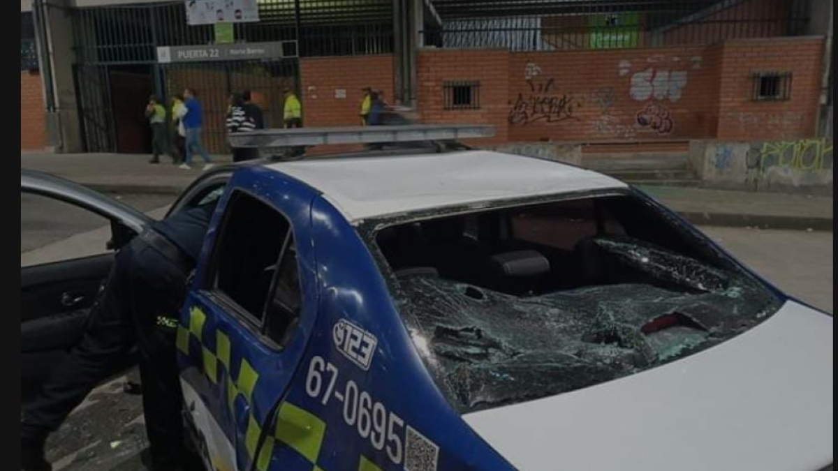 La patrulla destruida.