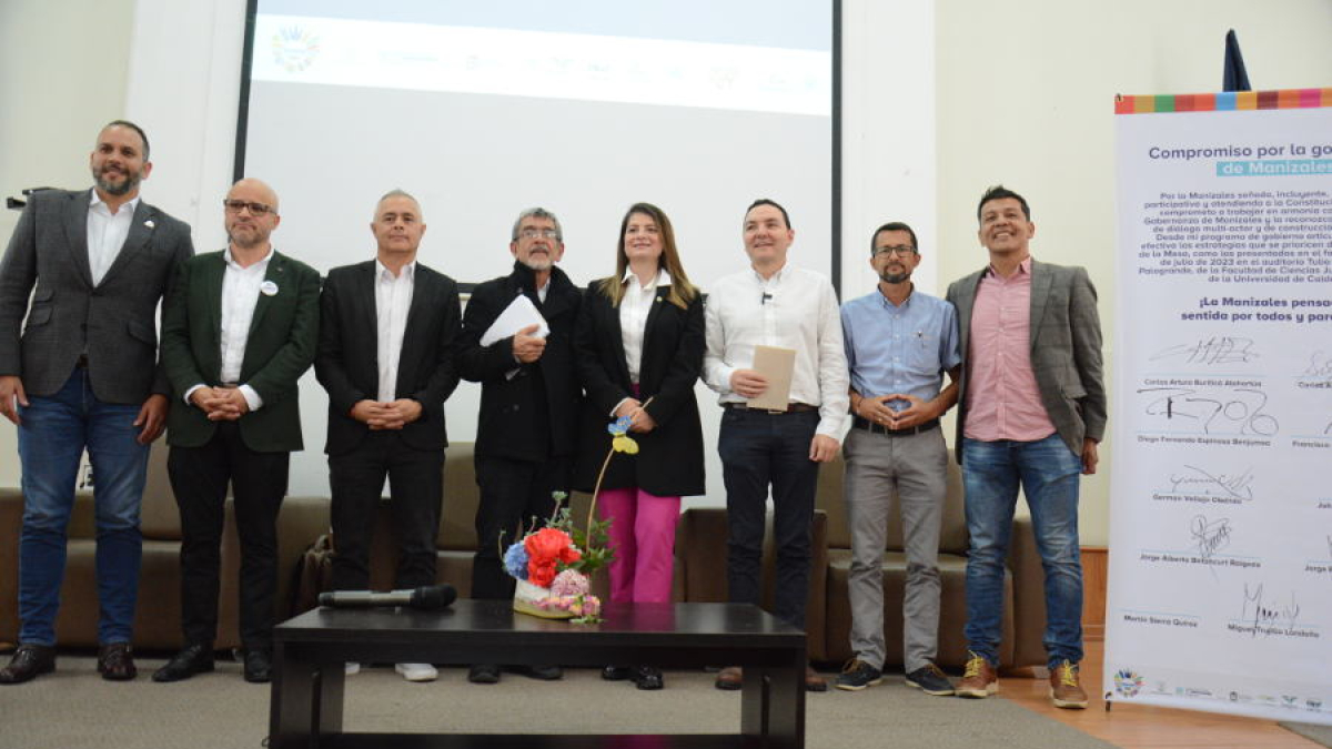 Una vez finalizado el encuentro, que empezó a las 8:00 a.m. y culminó a las 11:38 a.m., los precandidatos firmaron un compromiso para trabajar colectivamente por una mejor ciudad. El ausente del día fue el John Robert Osorio, avalado por el Partido Ecológico Colombiano.