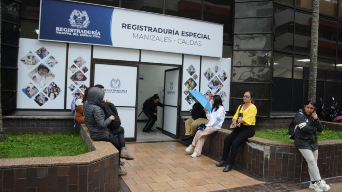 La nueva sede de la Registraduría Nacional en Manizales está situada en el pasaje de La 14. 