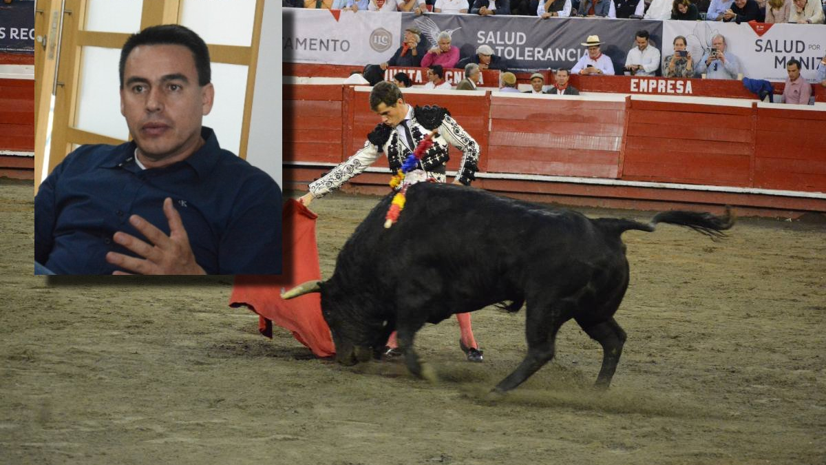 Daniel Luque en la cuarta corrida de la temporada taurina de la Feria de Manizales.