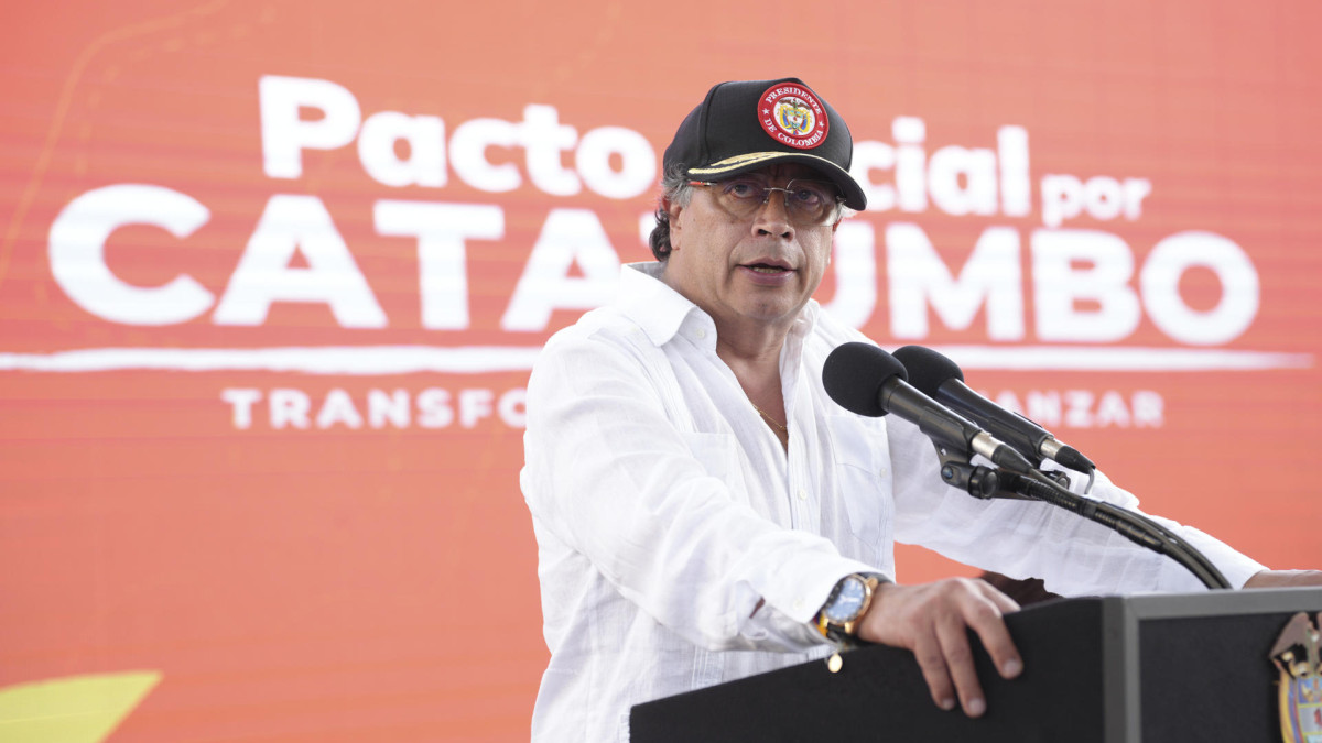 Gustavo Petro, presidente de la República. 