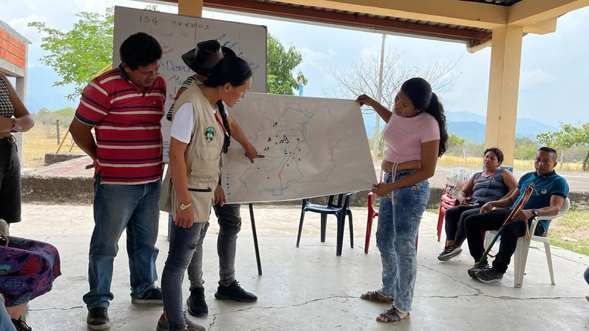 Salida de campo a Natagaima para escuchar testimonios de víctimas, funcionarios e investigadores locales. 