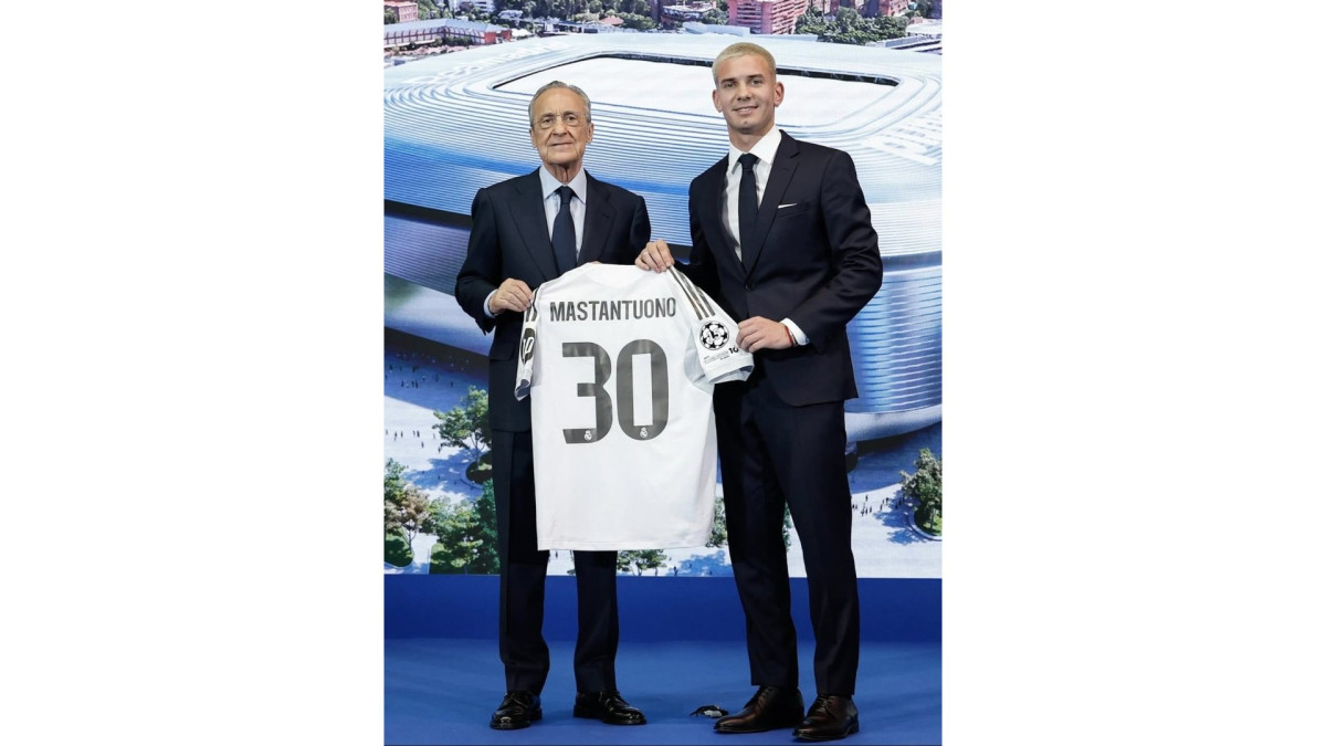 El Real Madrid quiere que Mastantuono se quede en el club y no dispute el Mundial sub-20 con Argentina. 