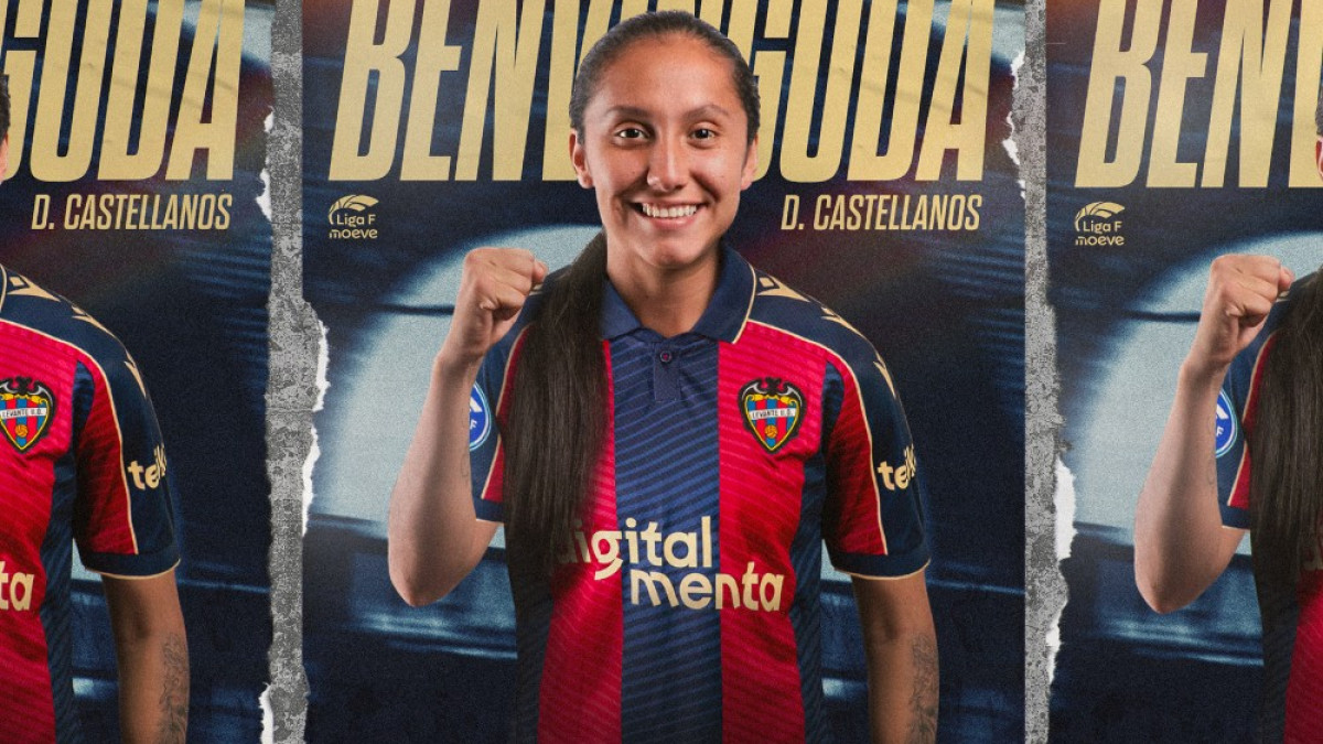 Daniela Castellanos tendrá su segunda experiencia en el fútbol español 