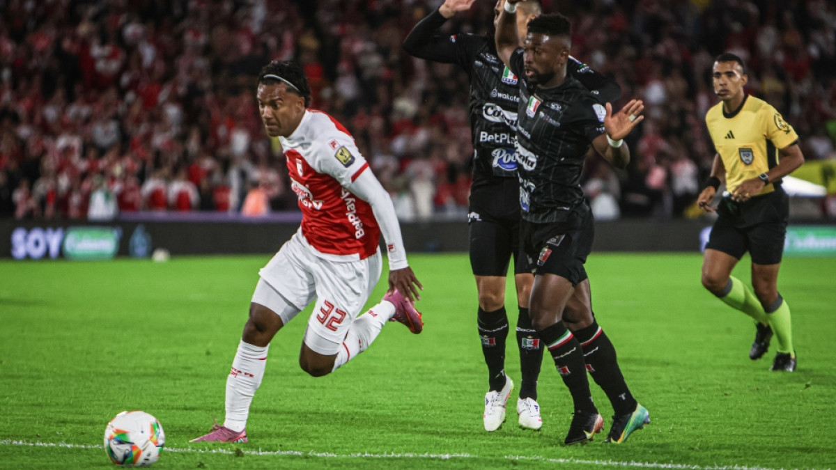 Once Caldas regresó a la victoria en la Liga BetPlay. Le ganó al actual campeón, Independiente Santa Fe, en Bogotá.