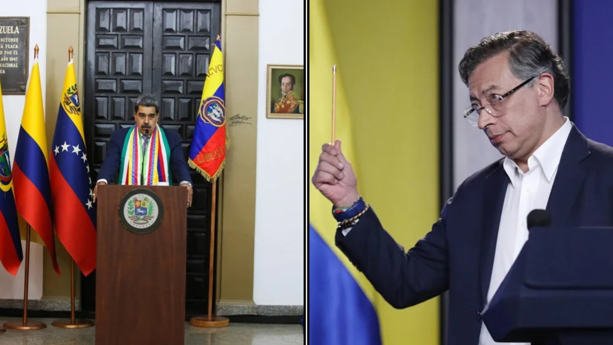 Maduro llamó a los militares de Colombia "a la unión perfecta con Venezuela". El presidente Petro le exigió no dar órdenes al Ejército colombiano.
