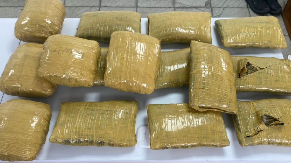 En el Aeropuerto Matecaña se incautaron 15 paquetes de marihuana con destino a Manizales 