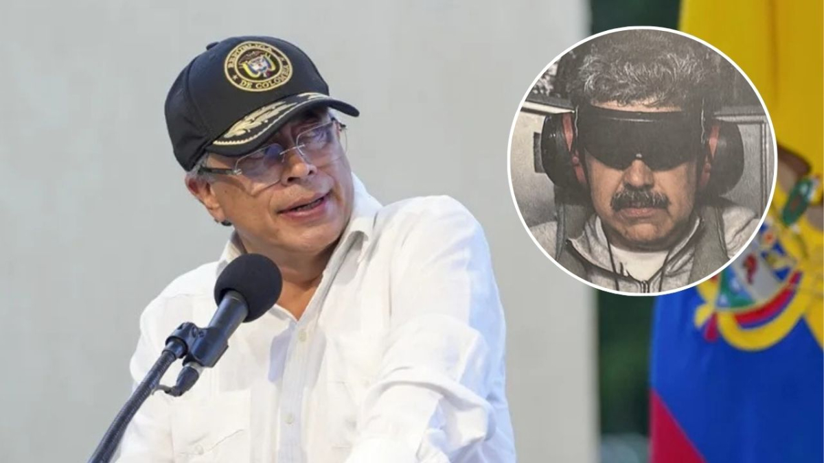 El presidente Gustavo Petro dice que Estados Unidos debe regresar a Nicolás Maduro a Venezuela.