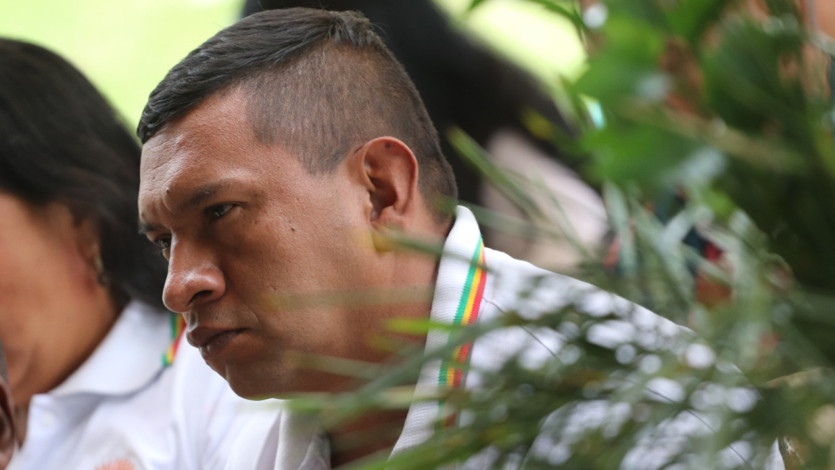 Cabildante Albino Cañas Ramírez, de 44 años. Asumió como cabildante del Resguardo en varios periodos y ejercía de manera muy organizada. Tenía un grupo de trabajo muy consolidado y prácticamente su juventud se la dedicó a su comunidad. Hijo de Jose Ceferino y Libia.