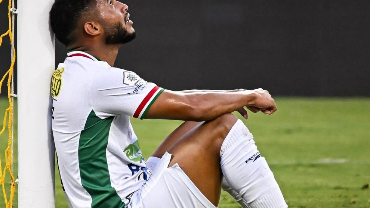 Cuatro pelotas en el palo estrelló Tolima ante Once Caldas, este domingo, en Ibagué. El Blanco sufrió su primera derrota por Liga. Cayó 2-1. Crónica del partido. En la foto, Luis Felipe Gómez, anotador del único go del Blanco.