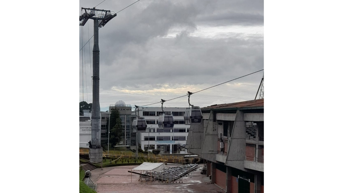 La suspensión de la línea 3 del cable aéreo en Manizales entre el Domingo de Ramos y el Jueves Santo se debe a mantenimiento técnico rutinario: hacen corte y reempalme del cable portante.