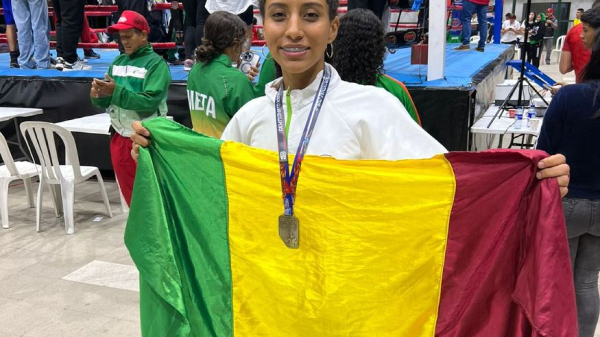 La boxeadora quindiana se consolida como una de las figuras emergentes del deporte en la región.
