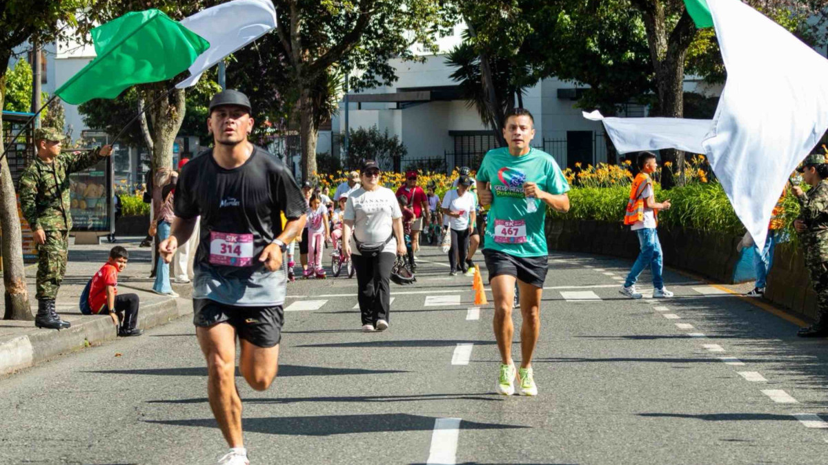 Carreta Atlética por la Salud Mental, en Manizales 