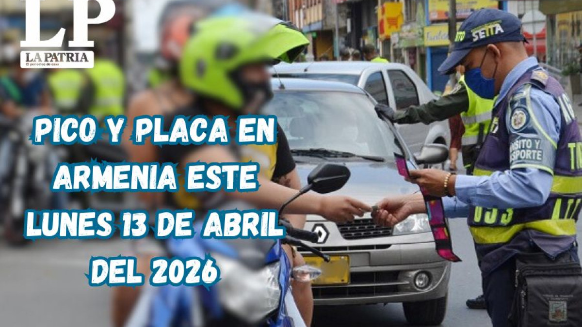 Pico y placa en Armenia