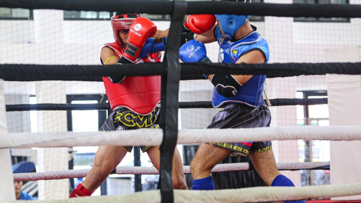 El Muay Thai es un deporte tailandés que ya tiene su asiento en Manizales, por eso hubo Campeonato Nacional.