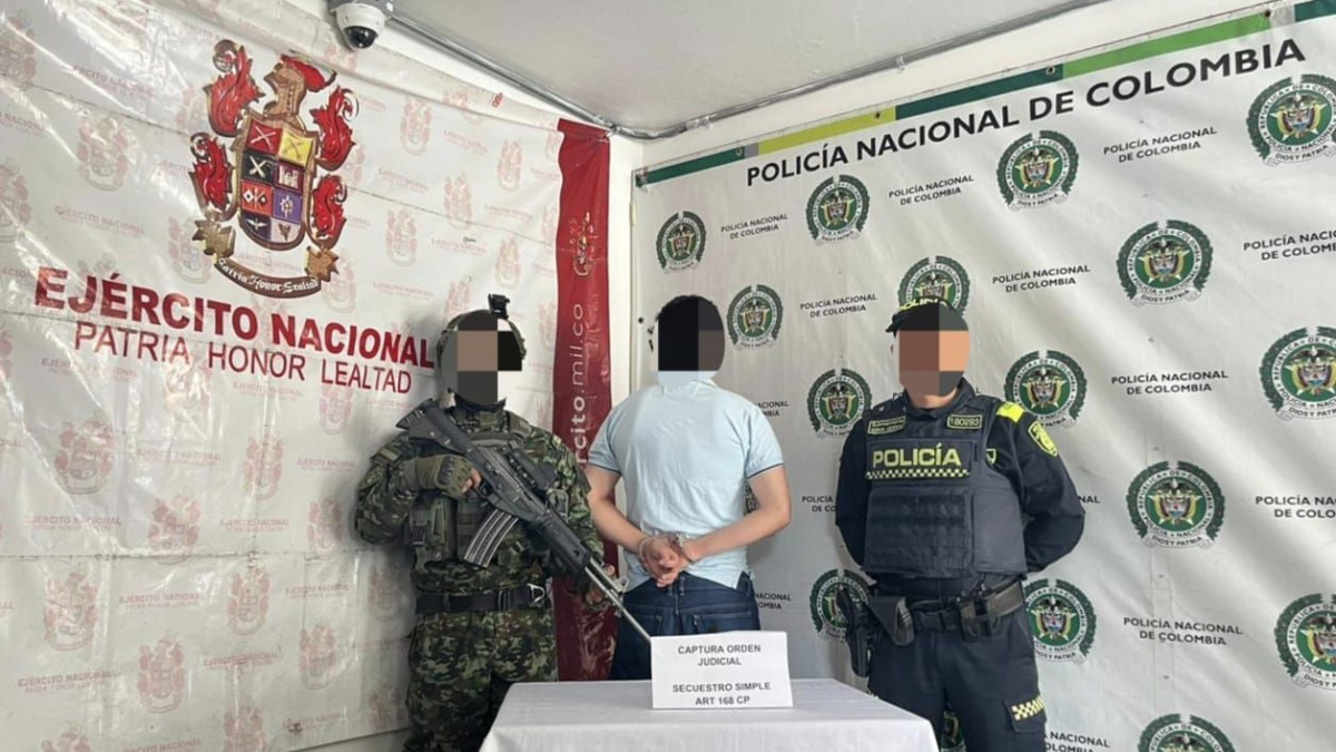 Los hechos por los que fue capturado el hombre se remontan al año 2023, en el municipio de La Virginia.