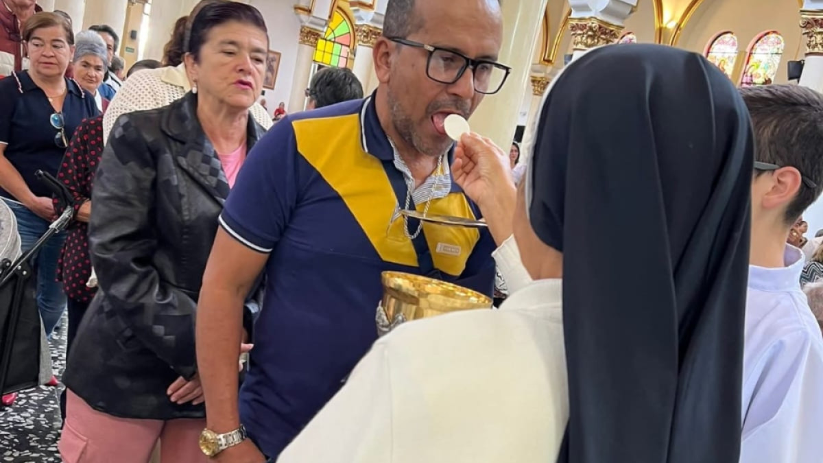 Eucaristía por los enfermos en Manzanares (Caldas).